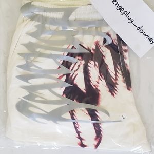 Revenge White Window Shorts